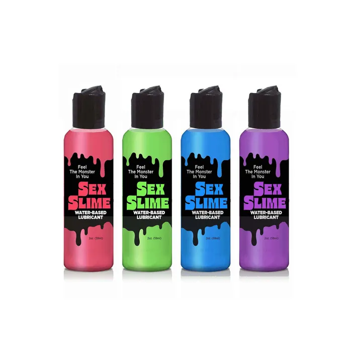 Little Genie Vibrators Sex Slime Purple Water Based Lubricant 60 ml Bottle Little Genie Vibrators Sex Slime Purple Water Based Lubricant 60 ml Bottle