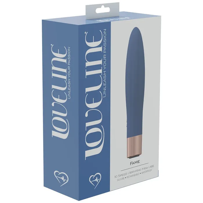 LOVELINE Fame Blue 144 cm USB Rechargeable Vibrator Shots Toys Vibrators LOVELINE Fame Blue 144 cm USB Rechargeable Vibrator Shots Toys Vibrators