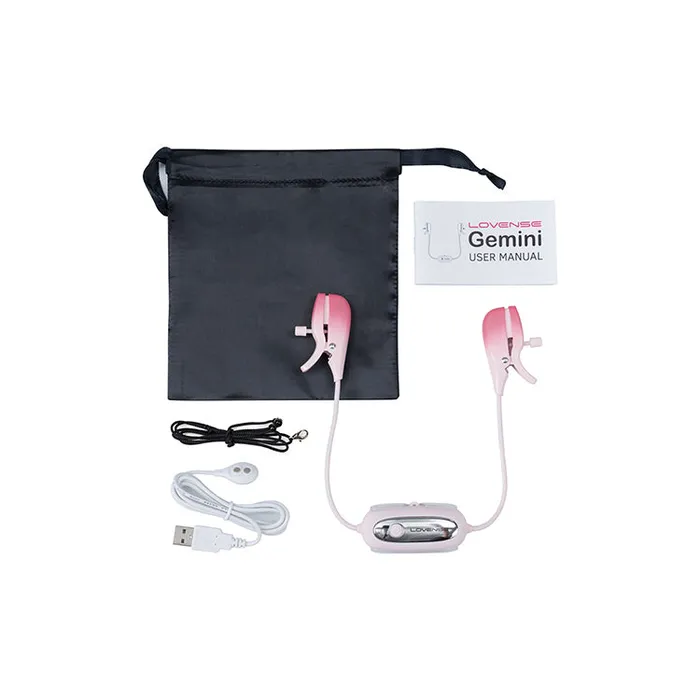 Lovense Couples Lovense Gemini Bluetooth Controlled Vibrating Nipple Clamps
