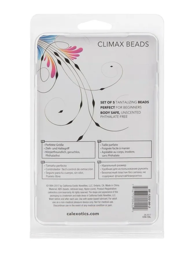Male Sex Toys Kegel Climax Anal Beads