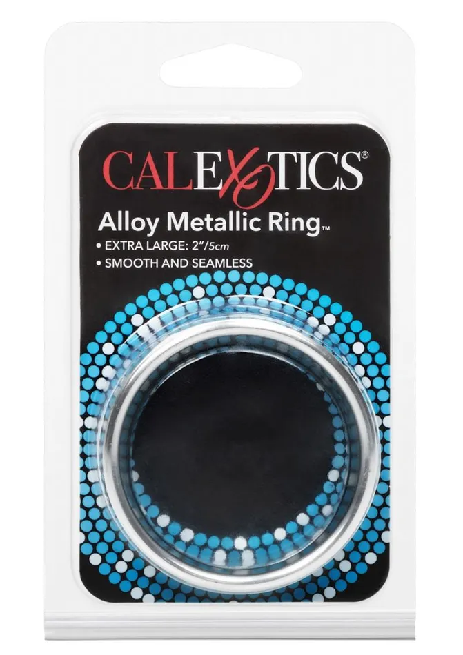 Male Sex Toys Rings Alloy Metallic Cock Ring Extra
