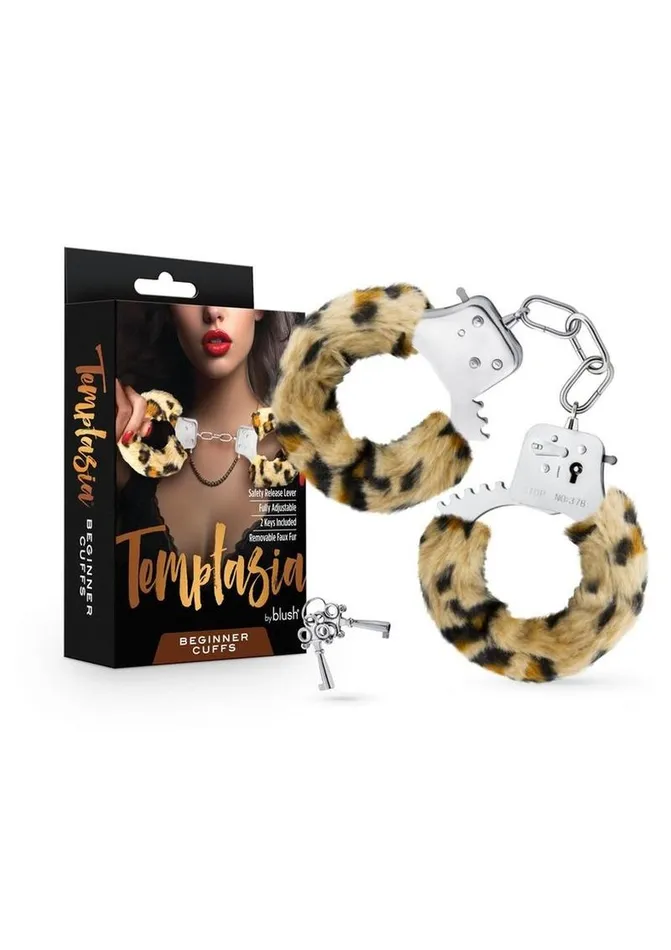 Male Sex Toys Temptasia Stainless Steel Beginner Cuffs Temptasia
