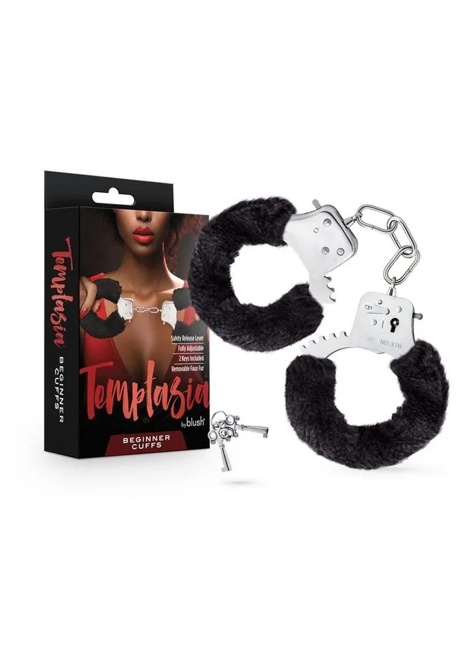 Male Sex Toys Temptasia Stainless Steel Beginner Cuffs Temptasia