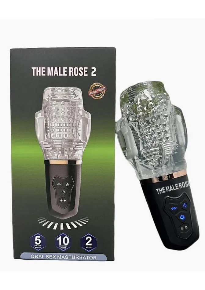 Male Sex Toys The Male Rose The Male Rose 2 Rechargeable Sucking Masturbator