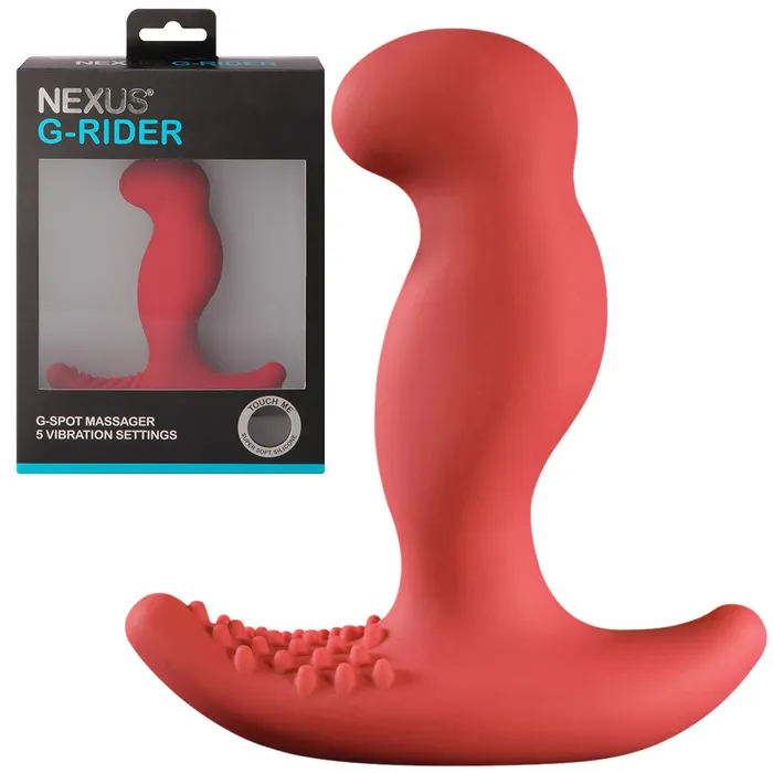 Nexus GRIDER Unisex Vibrator Red Nexus Vibrators