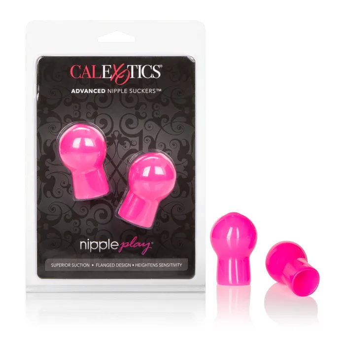 Nipple Play Advanced Nipple Suckers Pink California Exotic Couples