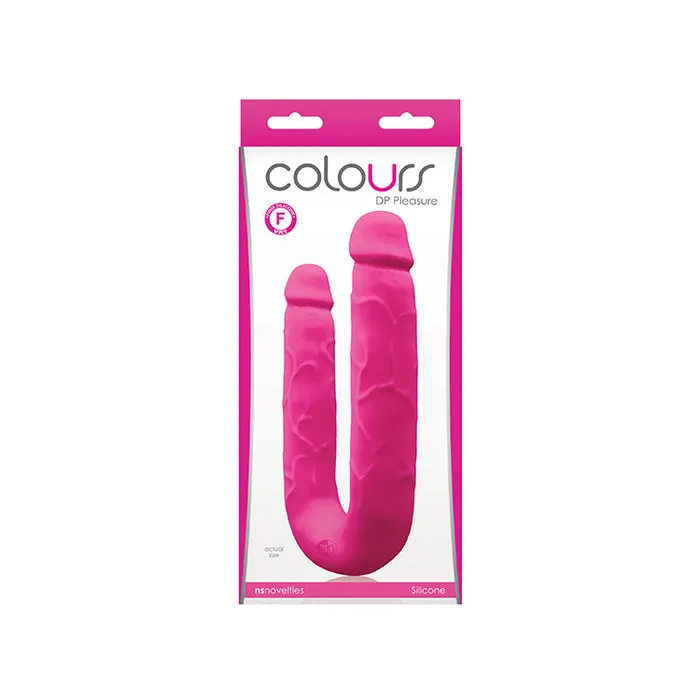 NS Novelties Dildos Colours DP Pleasures Double Ended Dildo NS Novelties Dildos Colours DP Pleasures Double Ended Dildo