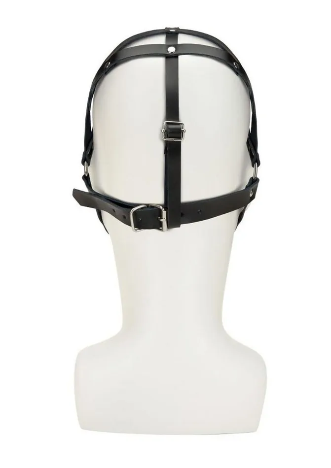 Restraints Me You Us ME YOU US Web Hood Pu Leather Bondage Hood