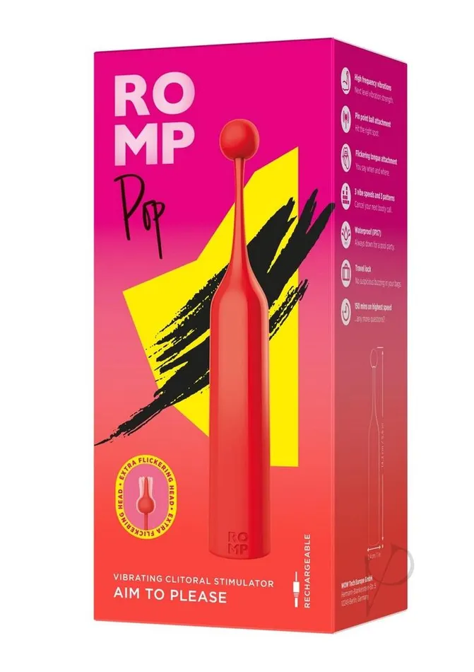Romp Female Sex Toys Romp Pop Rechargeable Silicone Clitoral Stimulator Romp Female Sex Toys Romp Pop Rechargeable Silicone Clitoral Stimulator