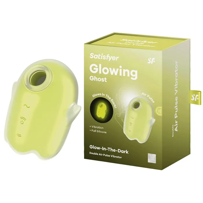 Satisfyer Glowing Ghost Glow in Dark Yellow Air Pulse Stimulator Satisfyer Vibrators Satisfyer Glowing Ghost Glow in Dark Yellow Air Pulse Stimulator Satisfyer Vibrators