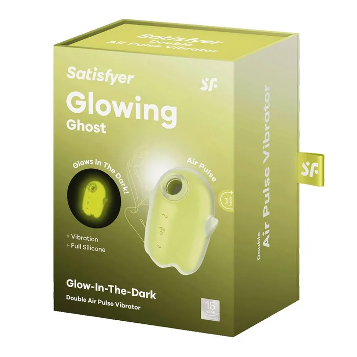 Satisfyer Glowing Ghost Glow in Dark Yellow Air Pulse Stimulator Satisfyer Vibrators Satisfyer Glowing Ghost Glow in Dark Yellow Air Pulse Stimulator Satisfyer Vibrators