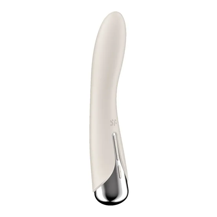 Satisfyer Spinning Vibe 1 Beige 178 cm Rechargeable Rotating Vibrator Satisfyer Vibrators Satisfyer Spinning Vibe 1 Beige 178 cm Rechargeable Rotating Vibrator Satisfyer Vibrators