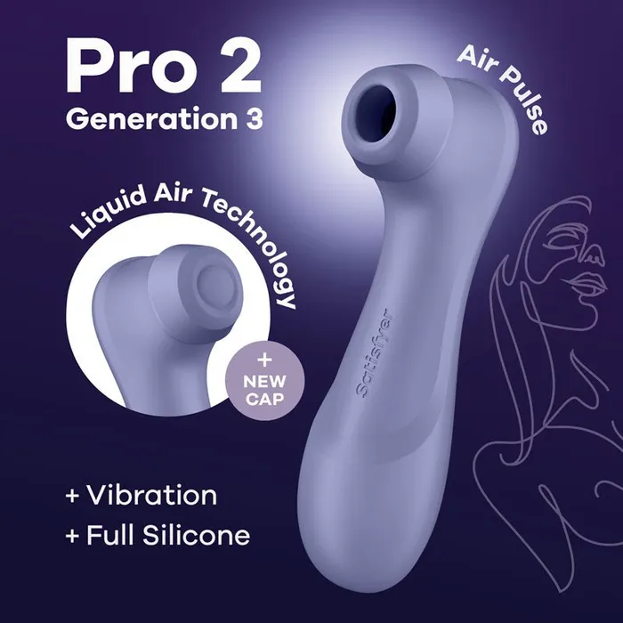 Satisfyer Vibrators Satisfyer Pro 2 Generation 3 Purple