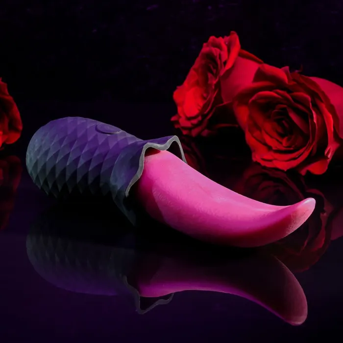Selopa Vibrators Selopa TONGUE TEASER PinkBlack Rechargeable Vibrating Tongue Stimulator Selopa Vibrators Selopa TONGUE TEASER PinkBlack Rechargeable Vibrating Tongue Stimulator
