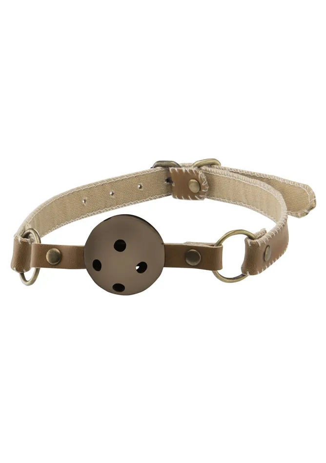 Shots Ouch Open Ball Gag Mocca Male Sex Toys