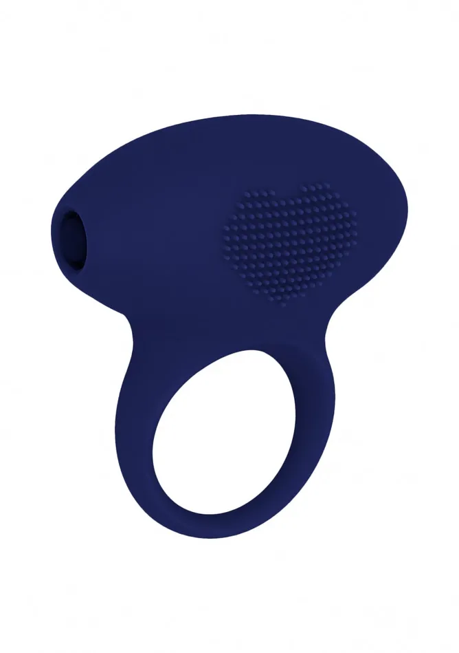 Shots Simplicity Vibrators BARON vibrating cockring Blue