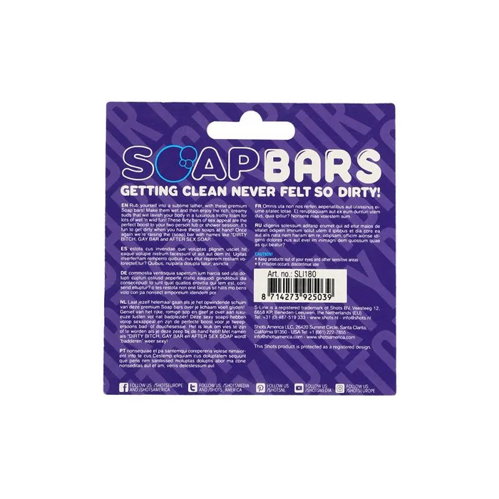 Shots Toys Vibrators SLINE Soap Bar Dirty Bitch Purple Novelty Soap Shots Toys Vibrators SLINE Soap Bar Dirty Bitch Purple Novelty Soap