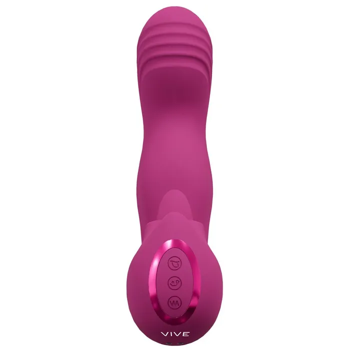 Shots Toys Vibrators VIVE Yumi Pink USB Rechargeable Triple Motor Vibrator Shots Toys Vibrators VIVE Yumi Pink USB Rechargeable Triple Motor Vibrator