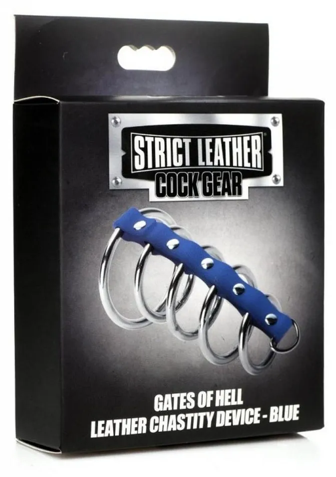 Strict Leather Cock Gear Leather and Steel Gates Of Hell Strict Leather Restraints