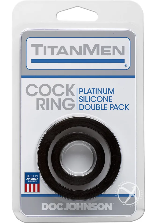 TitanMen Male Sex Toys Titanmen Platimum Silicone Cock Rings