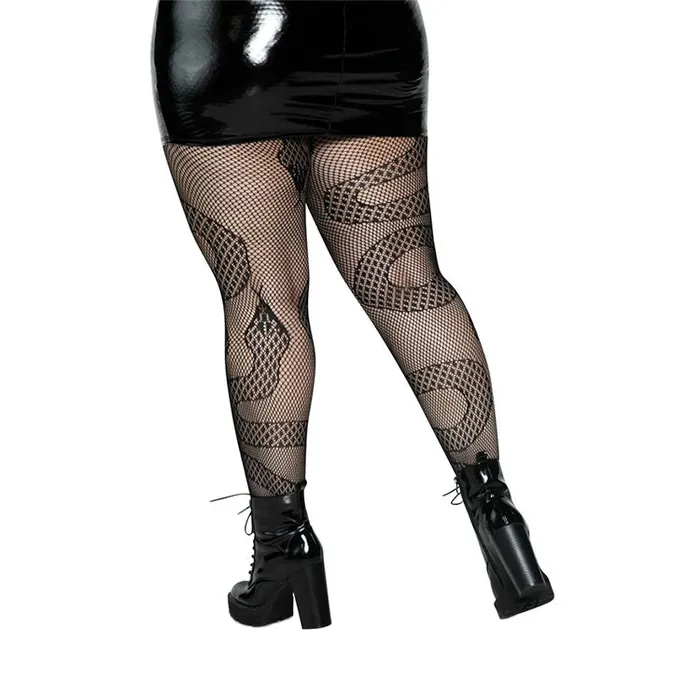 Vibrators Leg Avenue Snake Net Tights Vibrators Leg Avenue Snake Net Tights