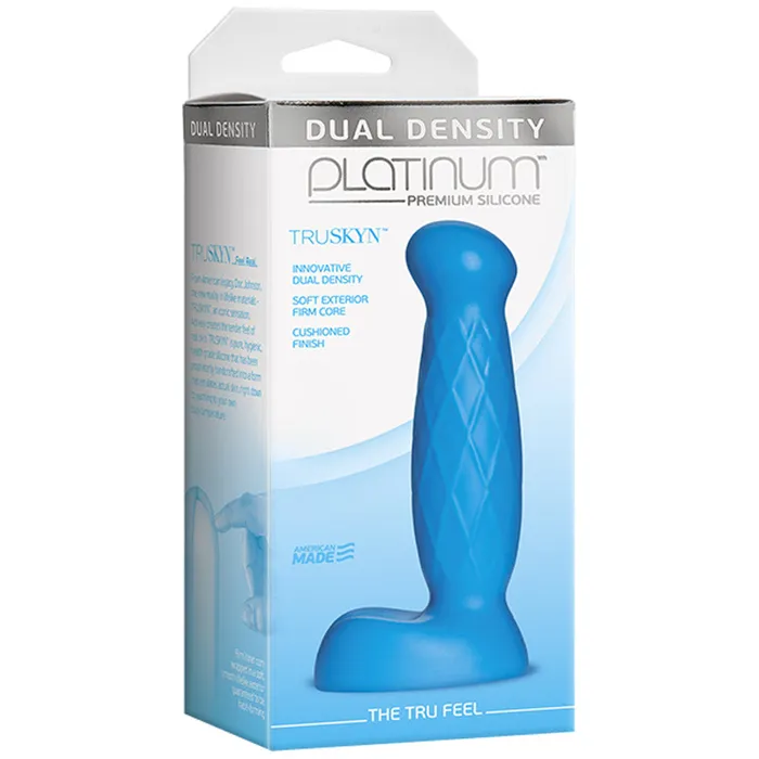 Vibrators Platinum The Tru Feel Blue Doc Johnson