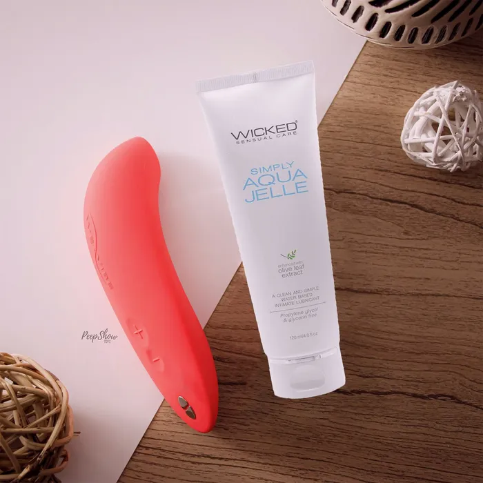 Vibrators WeVibe Wicked WeVibe Melt Simply Aqua Jelle Lube Bundle