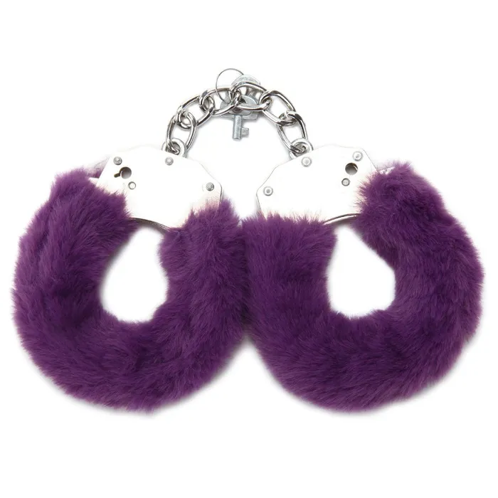 Vibrators WhipSmart WhipSmart Classic Furry Cuffs Purple Furry Restraints with Bonus Eye Mask Vibrators WhipSmart WhipSmart Classic Furry Cuffs Purple Furry Restraints with Bonus Eye Mask