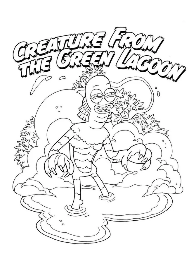 Vibrators WoodRocket Killer Buds Coloring Book