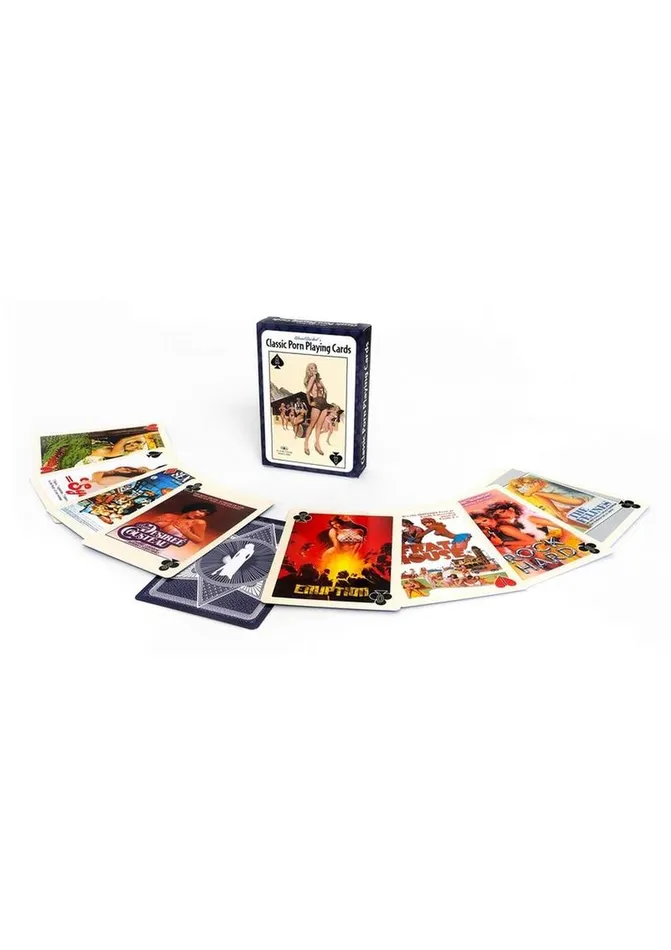 WoodRocket Classic Porn Playing Cards Vibrators
