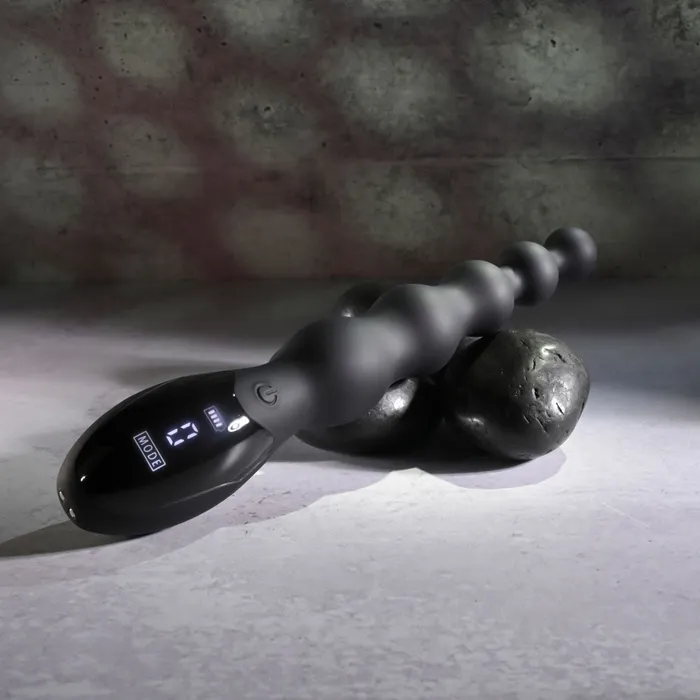 Zero Tolerance Anal Zero Tolerance BACKDOOR BATON Black 24 cm USB Rechargeable Vibrating Anal Beads Zero Tolerance Anal Zero Tolerance BACKDOOR BATON Black 24 cm USB Rechargeable Vibrating Anal Beads