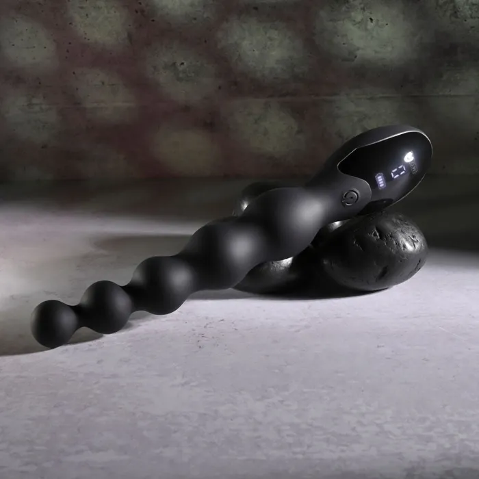 Zero Tolerance Anal Zero Tolerance BACKDOOR BATON Black 24 cm USB Rechargeable Vibrating Anal Beads Zero Tolerance Anal Zero Tolerance BACKDOOR BATON Black 24 cm USB Rechargeable Vibrating Anal Beads