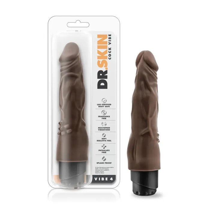Blush Novelties Female Sex Toys Dr Skin Cock Vibe 4