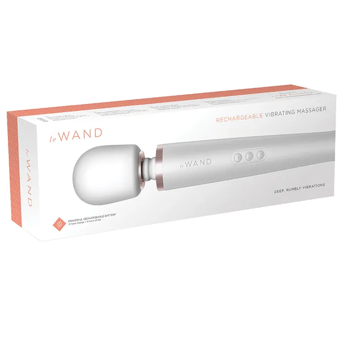 LE WAND Female Sex Toys Le Wand Rechargeable Vibrating MassagerPearl