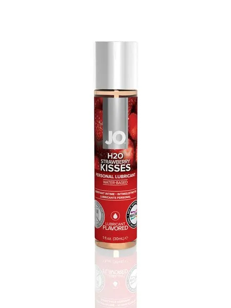 Lubricants JO JO H2O Flavored Lubricant Strawberry Kiss