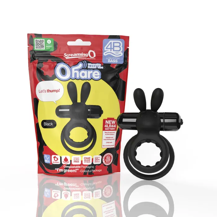 Male Sex Toys Screaming O Screaming O 4B Ohre Penis Ring Low Pitch