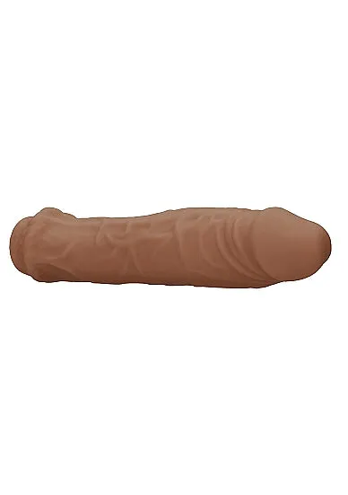 Male Sex Toys SHOTS AMERICA Realrock Penis Sleeve 6in Tan