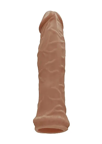 Male Sex Toys SHOTS AMERICA Realrock Penis Sleeve 6in Tan
