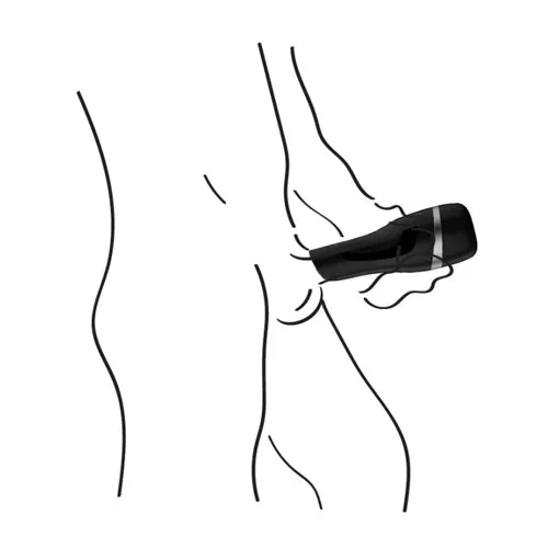 Men Classic Silver Masturbator Satisfyer Male Sex Toys