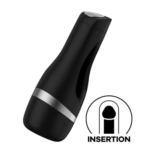 Men Classic Silver Masturbator Satisfyer Male Sex Toys