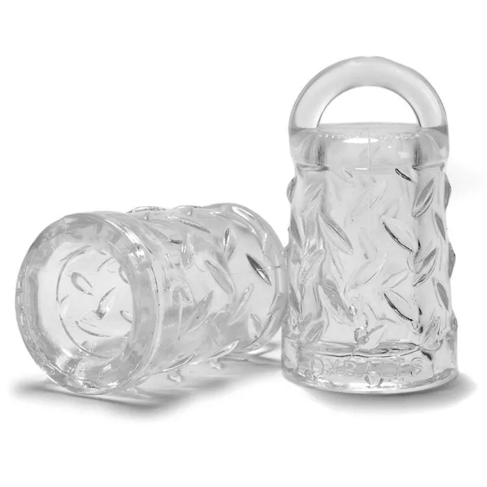 OXBALLS Gripper Nipple Puller Clear Dildos