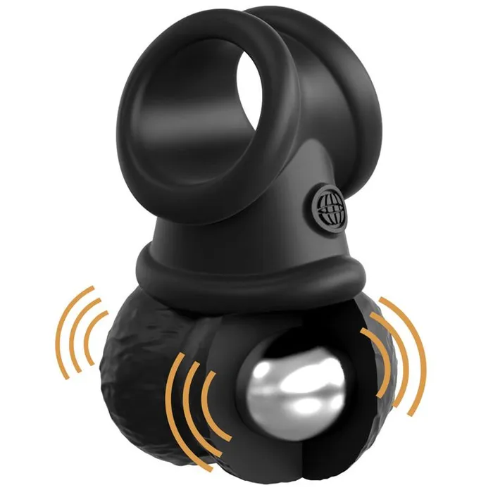 Pipedream Dildos King Cock Elite The Crown Jewels Vibrating Swinging Balls