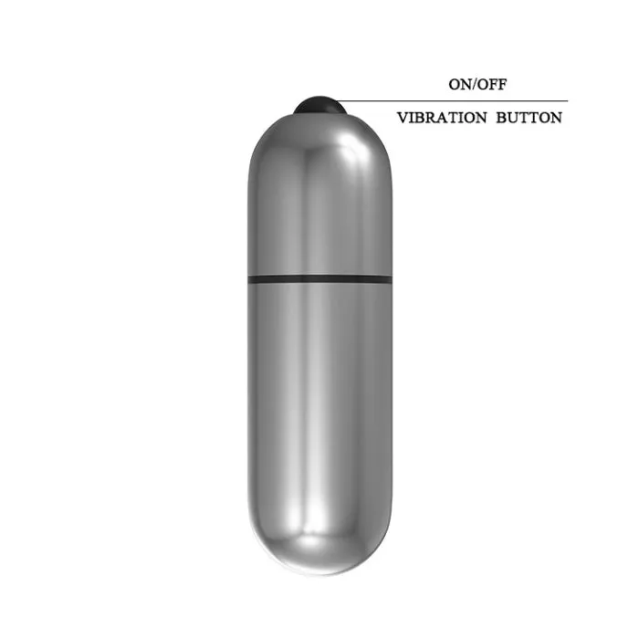 PRE Female Sex Toys Baile Mini Bullet Silver
