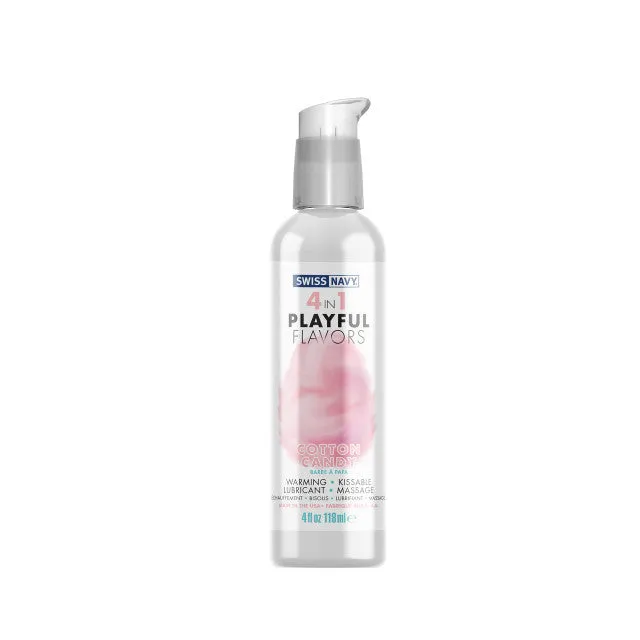 SWISS NAVY Female Sex Toys Playful 4 In 1 Cotton Candy