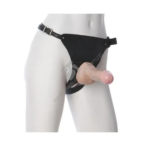 VACULOCK Leather Ultra Harness Doc Johnson Female Sex Toys
