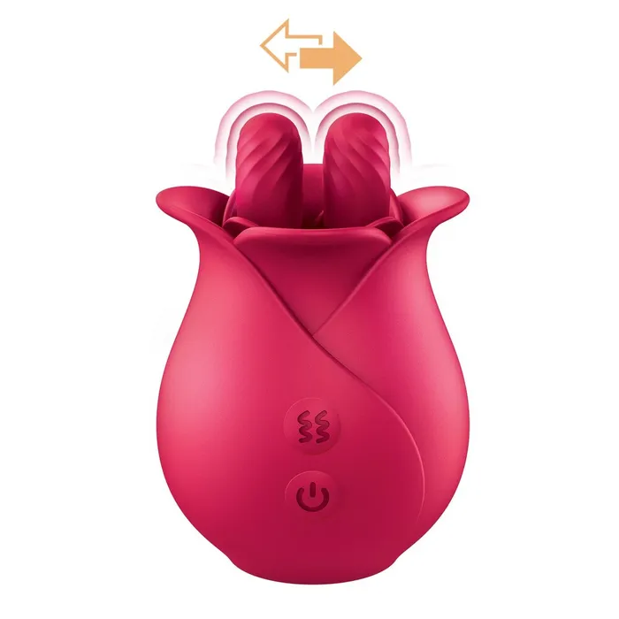 Vibrators ClitTastic Tulip Finger Massager Red Nasstoys Vibrators ClitTastic Tulip Finger Massager Red Nasstoys